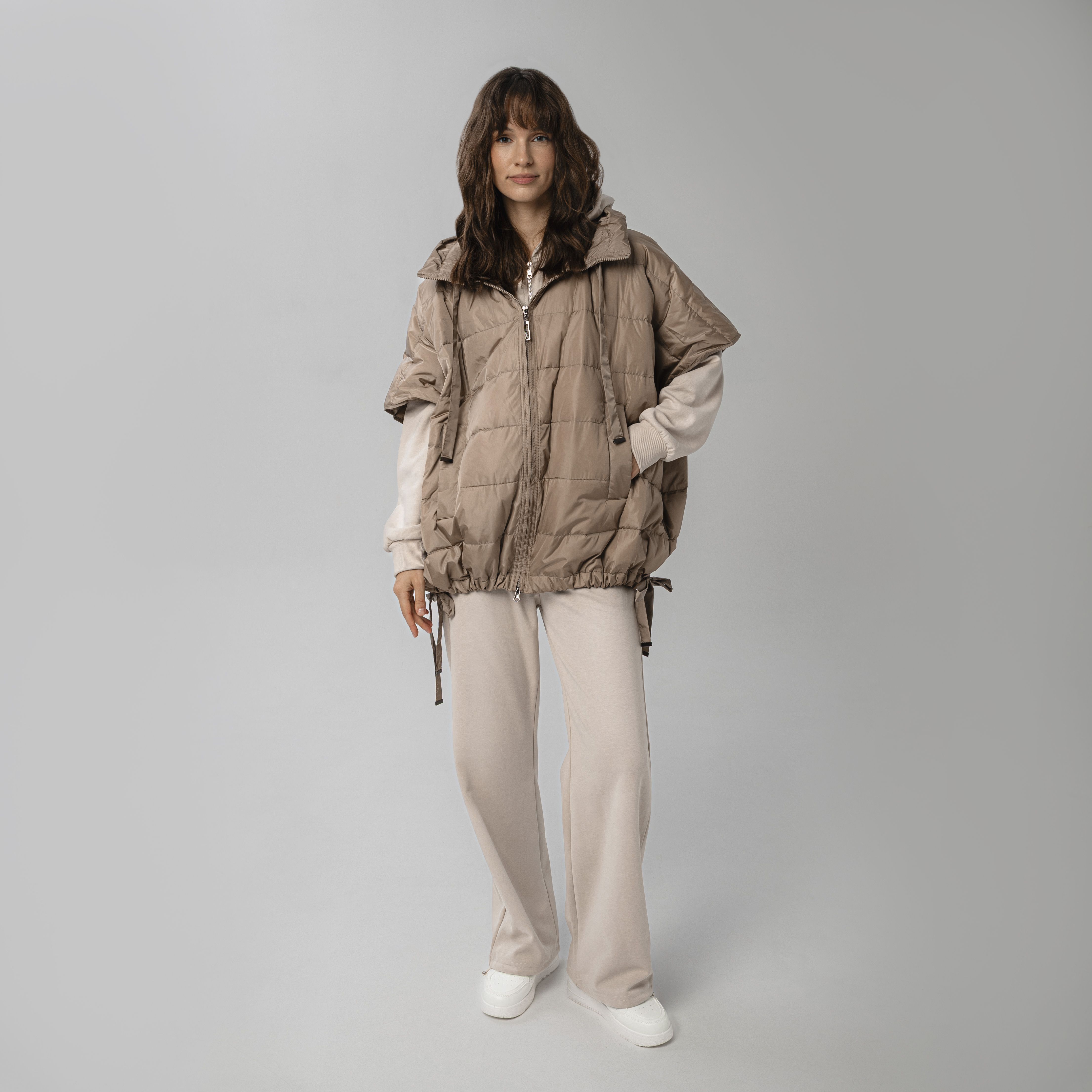 Жилет жен. МС 091 (one size бежевый)