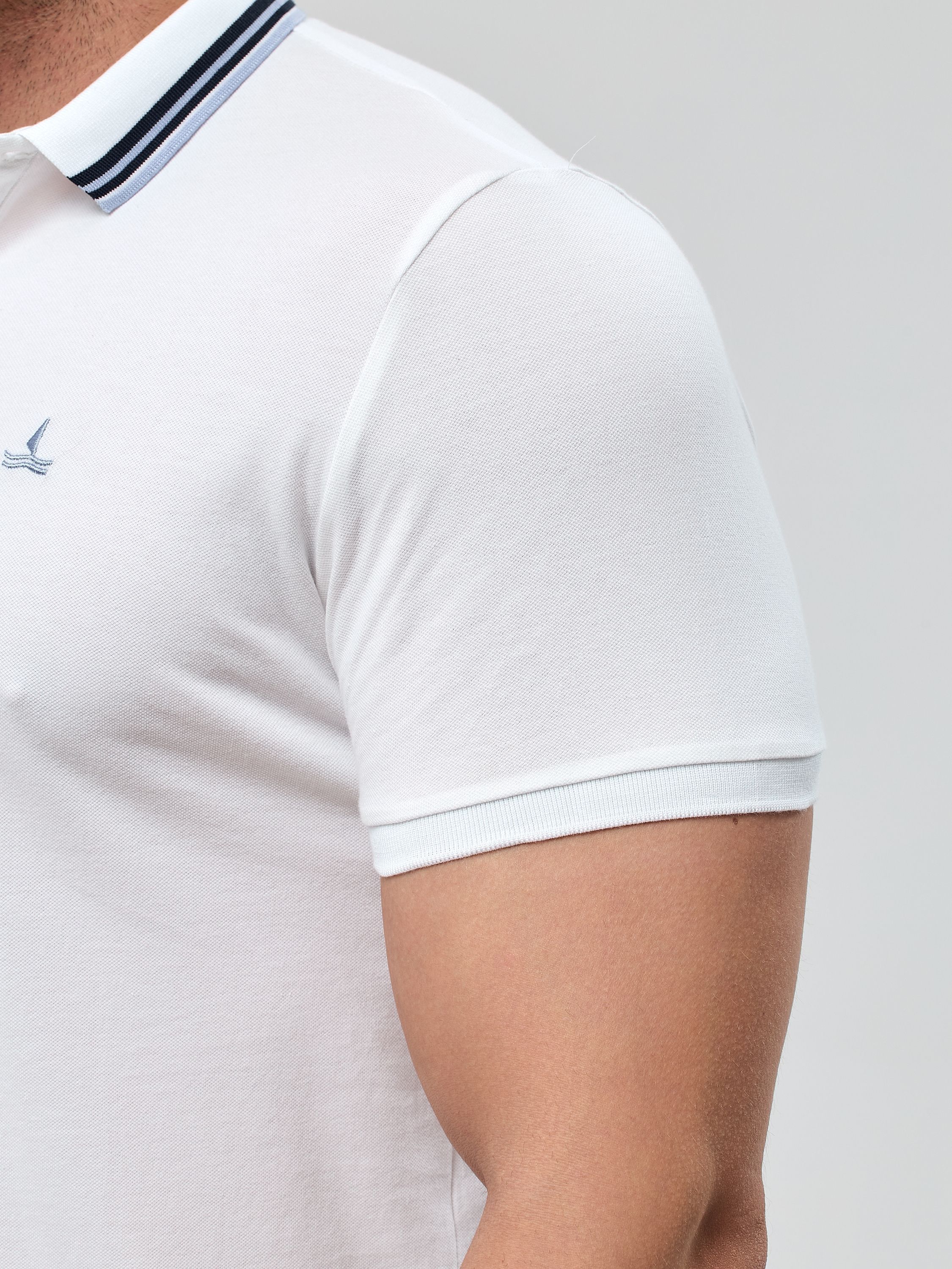 Поло муж. МС 2129 (M-6XL) (L белый)