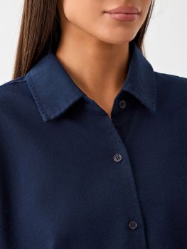 Костюм жен. МС лён 24280 ( M-4XL) (XL/XXL синий)