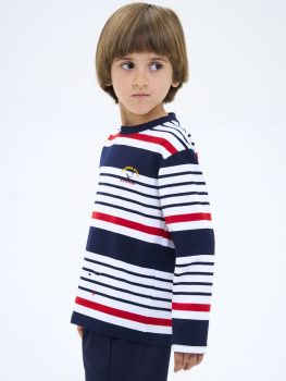 Футболка мал. д/рук МС 498 (3-15) (11-146 см красный)