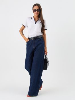 Поло жен. МС 24103 (S-4XL) (L белый)