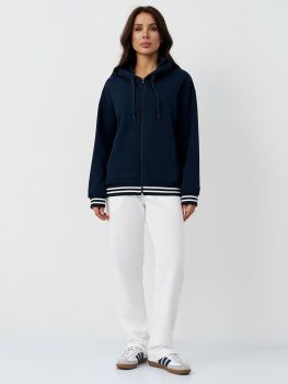 Толстовка жен. МС Joggy 0296 (XS-L ) (XS синий)