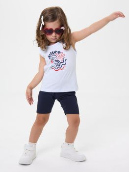 Лосины дев. МС 081 (2-8) (2-92 см синий)