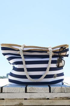 Сумка пляжная МС полоска 7001