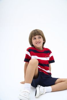 Футболка мал. МС 203-1 (2-15) (11-146 см красный)