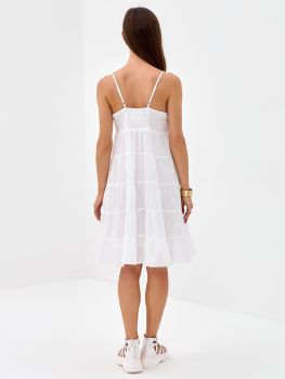 Сарафан жен. Manvi Aisha dress 10083 (S-2XL) (L/XL белый)