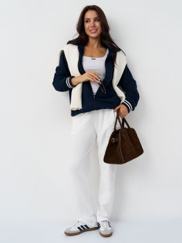 Толстовка жен. МС Joggy 0296 (XS-L ) (XS синий)