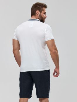 Поло муж. МС 2129 (M-6XL) (L белый)