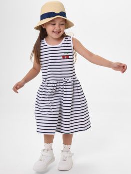 Сарафан дев. МС вишенки S070 (2-10)