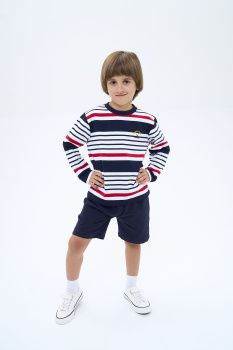 Футболка мал. д/рук МС 498 (3-15) (11-146 см красный)