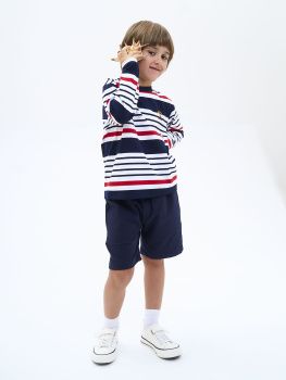 Футболка мал. д/рук МС 498 (3-15) (11-146 см красный)