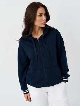 Толстовка жен. МС Joggy 0296 (XS-L ) (XS синий)