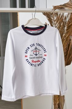 Футболка дет. д/рук МС 6125 (2-12)