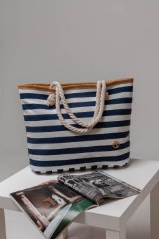 Сумка пляжная МС полоска 7001