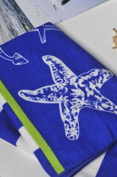 Полотенце пляжное ракушки МС 08568