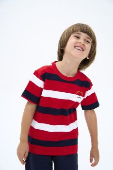 Футболка мал. МС 203-1 (2-15) (11-146 см красный)