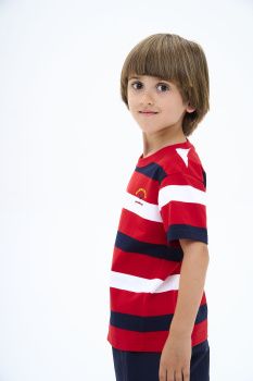 Футболка мал. МС 203-1 (2-15) (11-146 см красный)