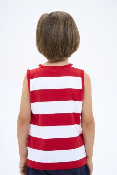 Майка мал.МС 461 (2-15) (11-146 см красный)