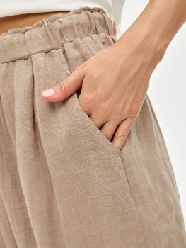 Брюки жен. лен МС 25049 (S-4XL)