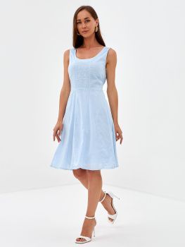 Сарафан жен. Manvi Sofiana 10031 (S-3XL) (L/XL голубой)