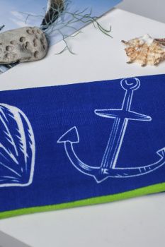 Полотенце пляжное ракушки МС 08568