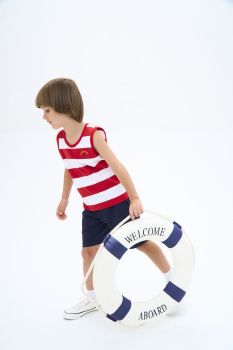 Майка мал.МС 461 (2-15) (11-146 см красный)