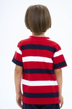Футболка мал. МС 203-1 (2-15) (11-146 см красный)