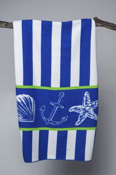 Полотенце пляжное ракушки МС 08568