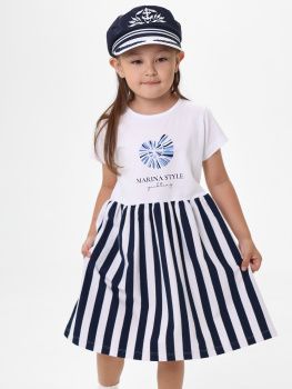 Платье дев. МС ракушка S072 (2-8)