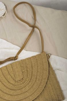 Сумка жен. МС соломка клатч 8939