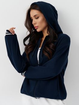 Толстовка жен. МС Joggy 0296 (XS-L ) (XS синий)