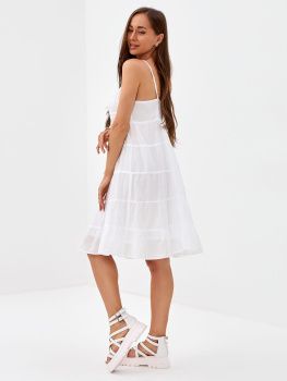 Сарафан жен. Manvi Aisha dress 10083 (S-2XL) (L/XL белый)