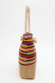 Сумка пляжная МС цвет.полоска 10040